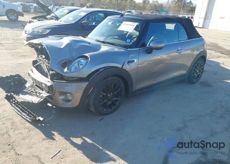 2017 Mini Convertible Cooper из США, поврежденный, VIN WMWWG5C59H3C19737